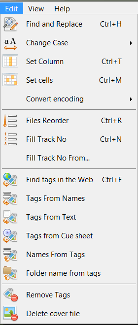 tags operations